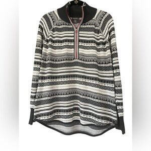 Women’s size L Eddie Bauer quarter zip sweater.  Beautiful!